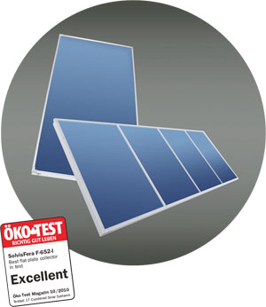 Flat-plate collectors SolvisFera and SolvisCala